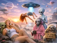 Втомлена гравітація й туман: дівчата та неземні істоти