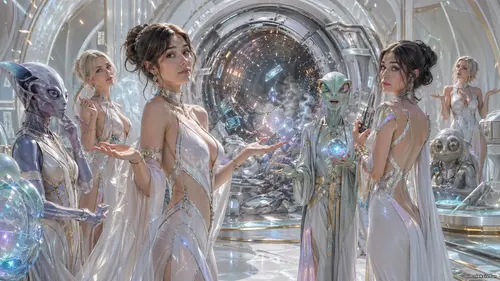 Гламурні хранительки Космічного архіву та інопланетяни